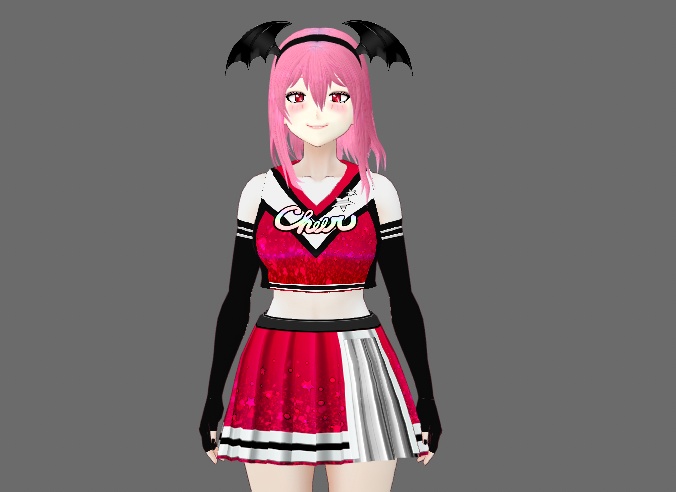Cheerleader set for VRoid - 20 colors