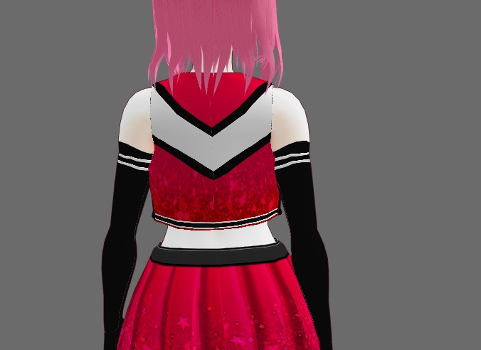 Cheerleader set for VRoid - 20 colors
