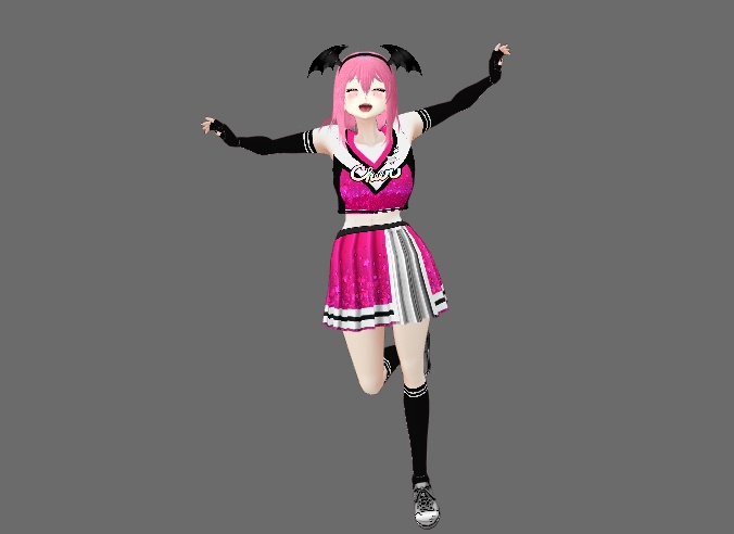 Cheerleader set for VRoid - 20 colors