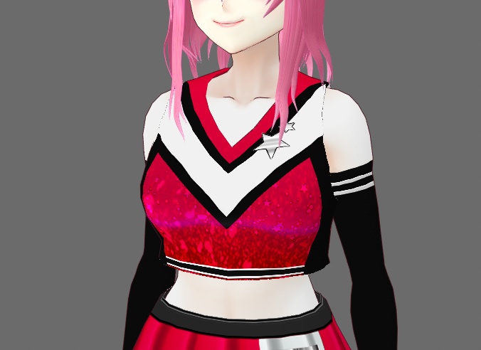 Cheerleader set for VRoid - 20 colors
