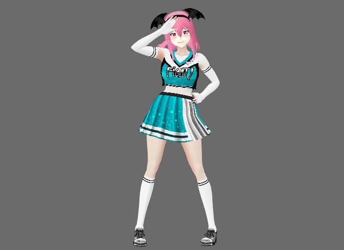 Cheerleader set for VRoid - 20 colors