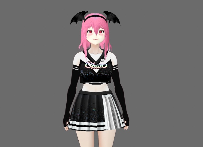 Cheerleader set for VRoid - 20 colors