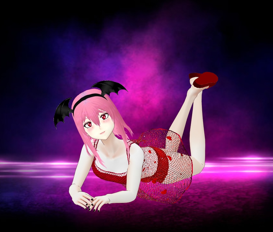 Sparkly Heart Sleepwear VRoid - 4 pieces Set