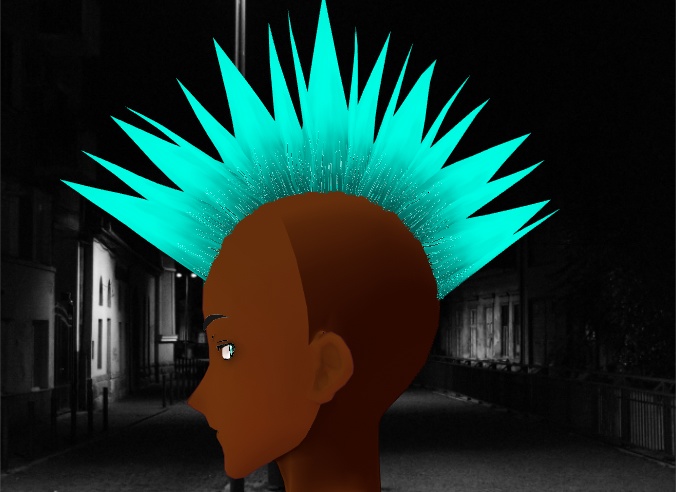 Mohawk Hair Preset for VRoid