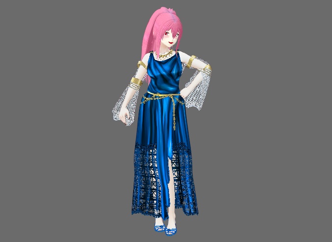 Roman Courtesan (10 colors) - Outfit set for VRoid