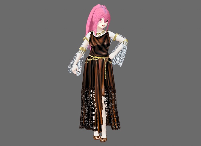 Roman Courtesan (10 colors) - Outfit set for VRoid