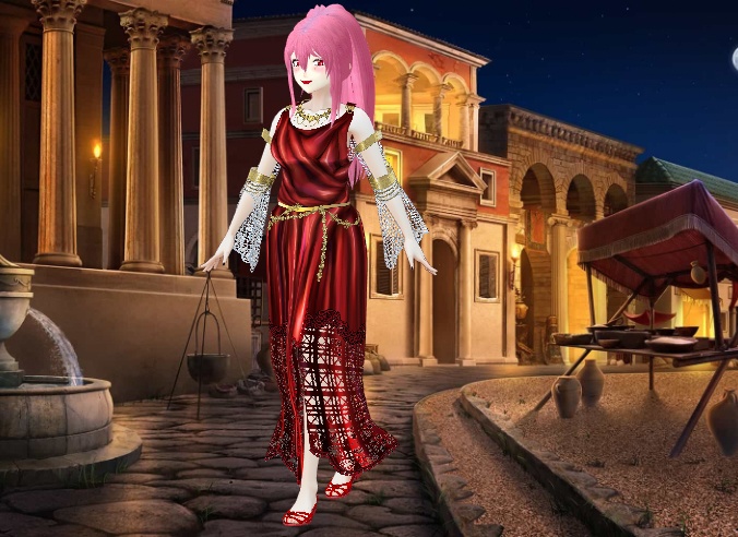 Roman Courtesan (10 colors) - Outfit set for VRoid