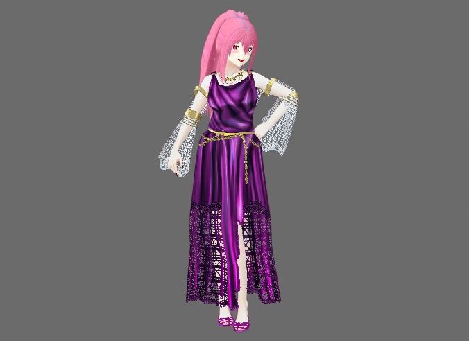 Roman Courtesan (10 colors) - Outfit set for VRoid