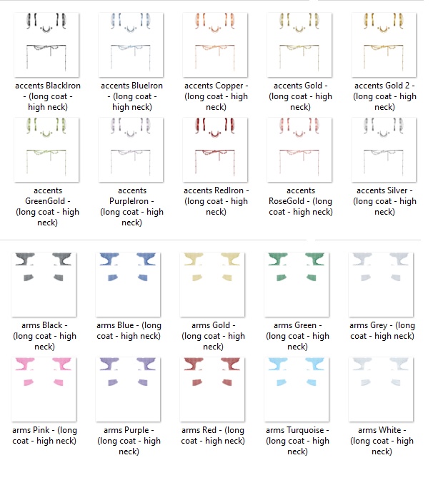 Roman Courtesan (10 colors) - Outfit set for VRoid