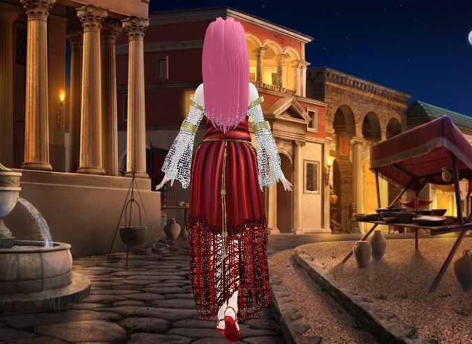Roman Courtesan (10 colors) - Outfit set for VRoid