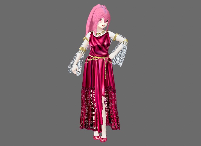 Roman Courtesan (10 colors) - Outfit set for VRoid
