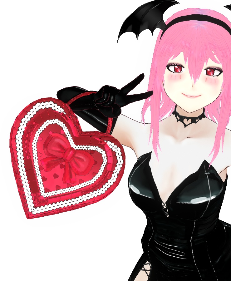 Heart Bag for VRM models - Unity Package