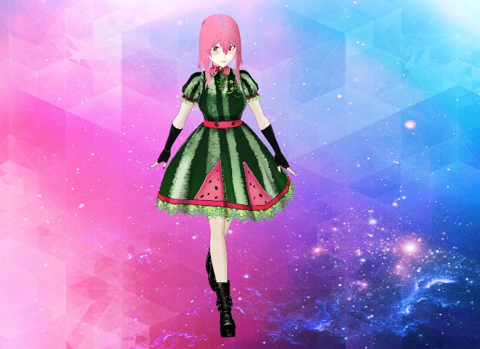 Watermelon Dress for VRoid