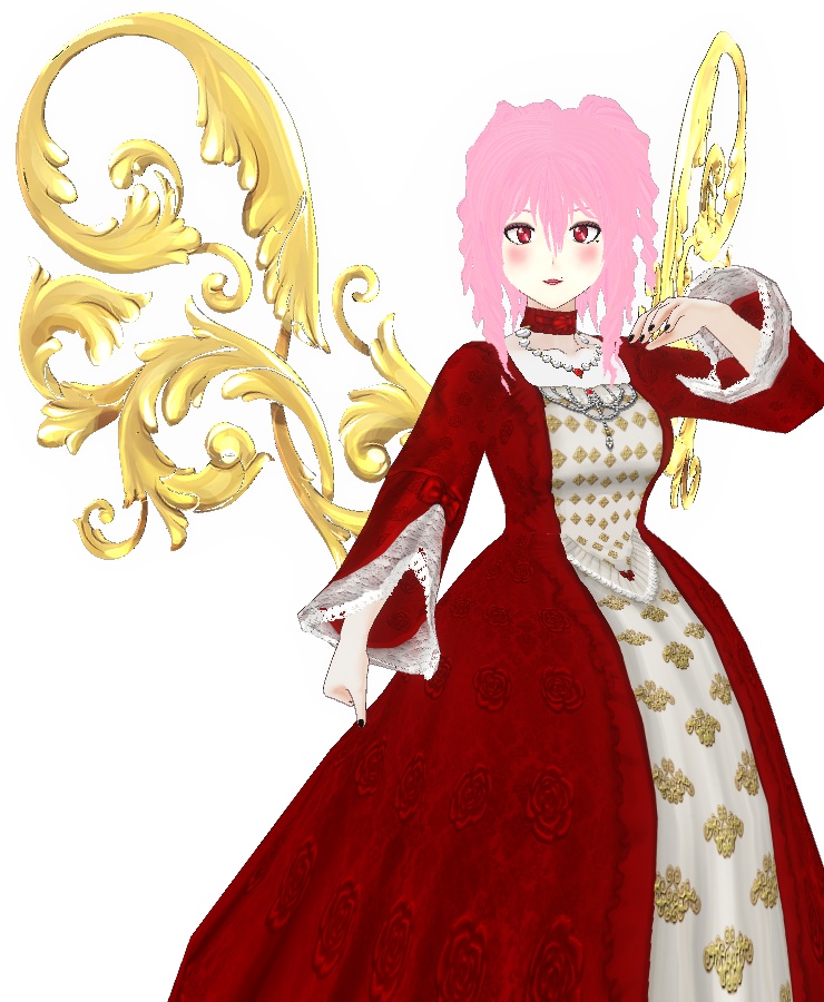 Baroque Wings for VRM - Unity Package and FBX