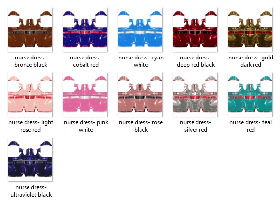 Loving Nurse Dress for VRoid models