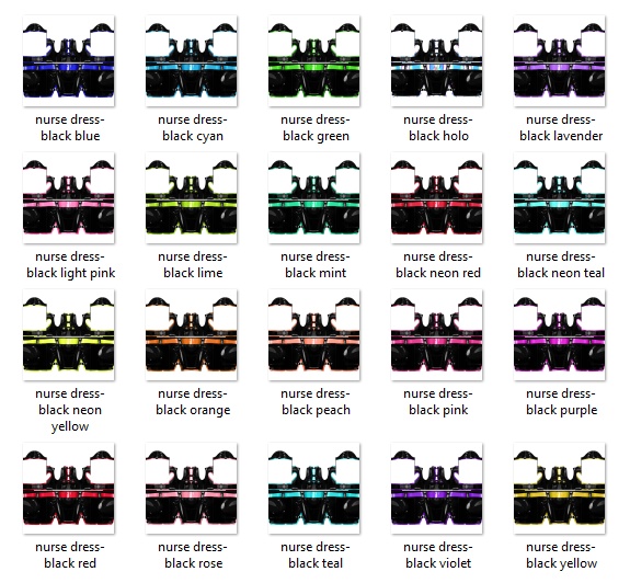 Loving Nurse Dress for VRoid models