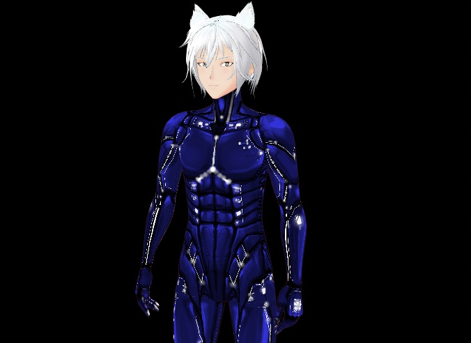 Augmented Body Suit for VRoid Male Base