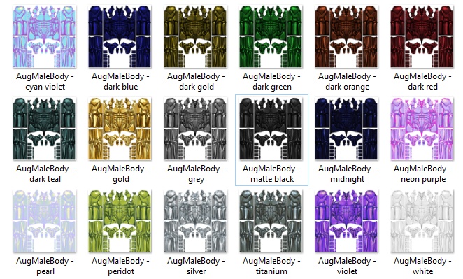 Augmented Body Suit for VRoid Male Base