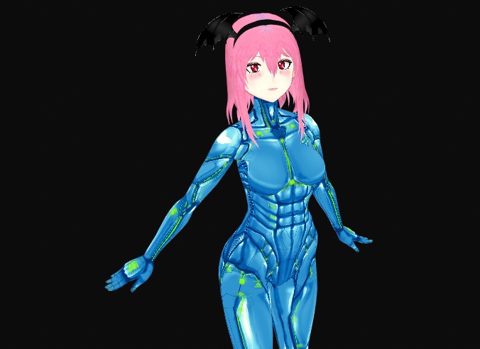 Augmented Body Suit for VRoid Female Base