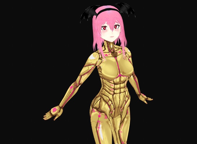 Augmented Body Suit for VRoid Female Base