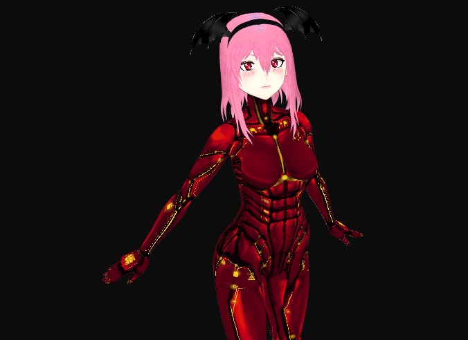 Augmented Body Suit for VRoid Female Base