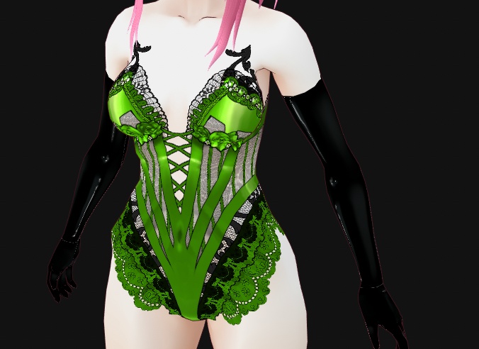 Burlesque Corset for VRoid Stable and Beta (24 colors)