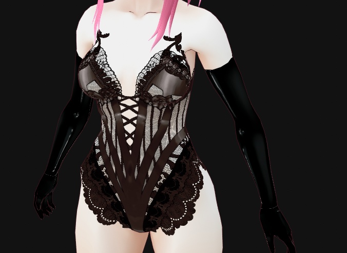 Burlesque Corset for VRoid Stable and Beta (24 colors)