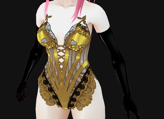 Burlesque Corset for VRoid Stable and Beta (24 colors)