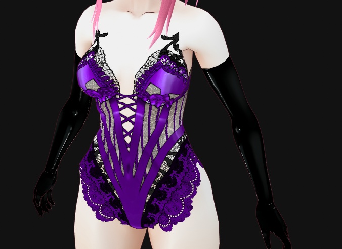 Burlesque Corset for VRoid Stable and Beta (24 colors)
