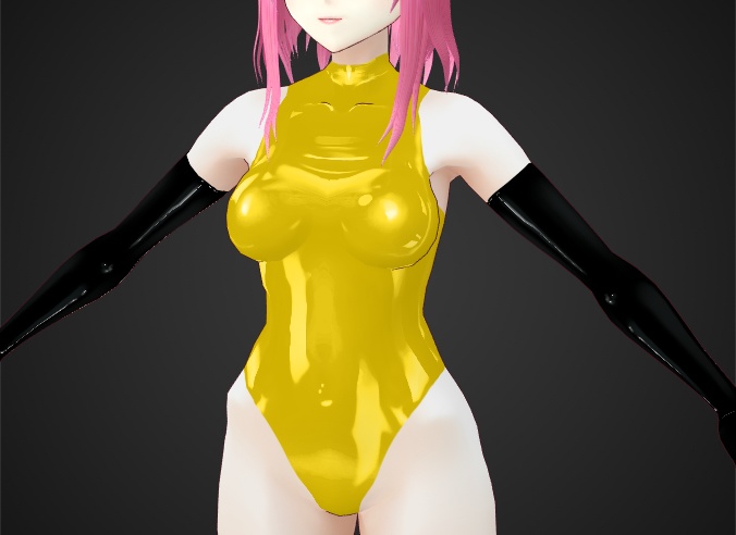 Plain Color Latex Bodysuit for VRoid - 25 colors