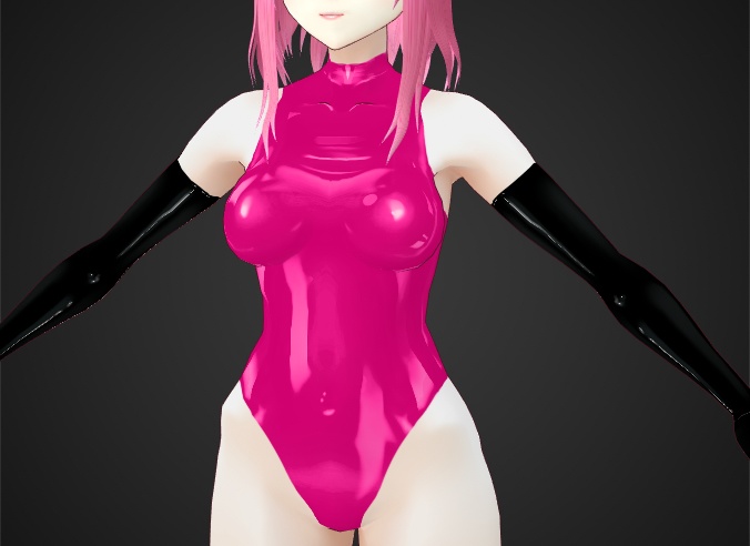 Plain Color Latex Bodysuit for VRoid - 25 colors