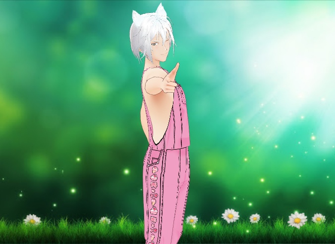 Cutesy Pastel Overalls for VRoid - 4 colors set