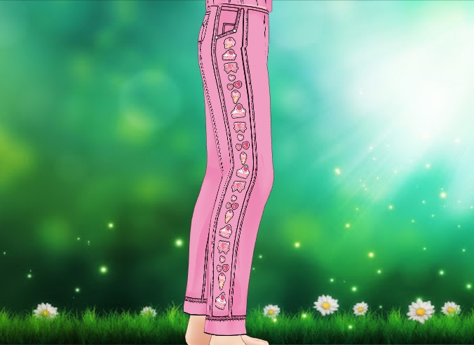 Cutesy Pastel Overalls for VRoid - 4 colors set