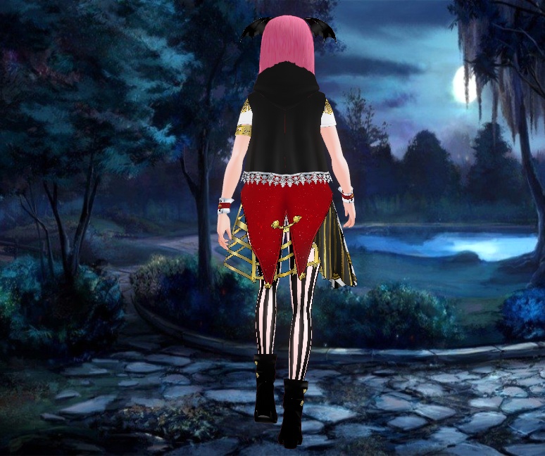 Circus Dress for VRoid Stable - Mix and Match textures