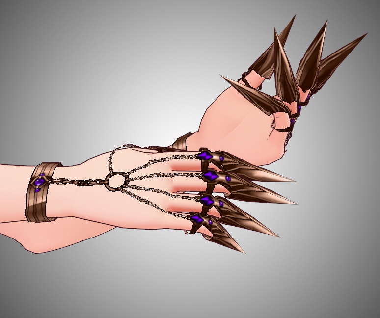 Jewelry Claws for VRoid Stable