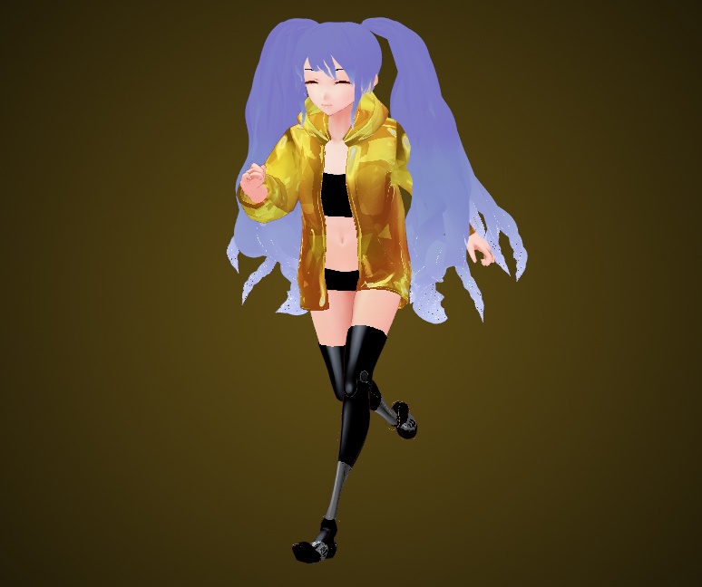 Freebie! Prosthetic Legs for VRoid Stable
