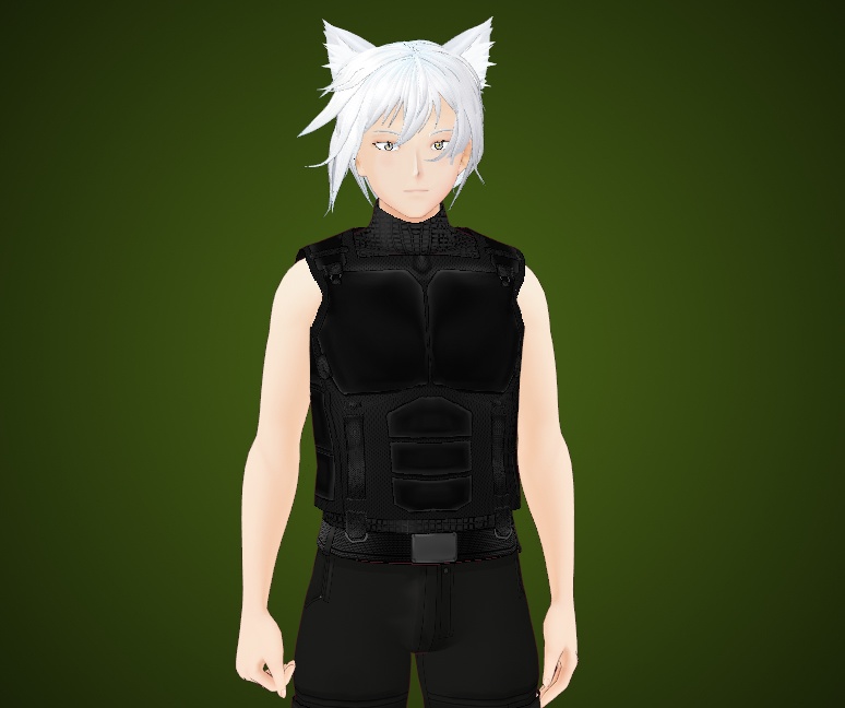 Tactical Vest for VRoid Stable