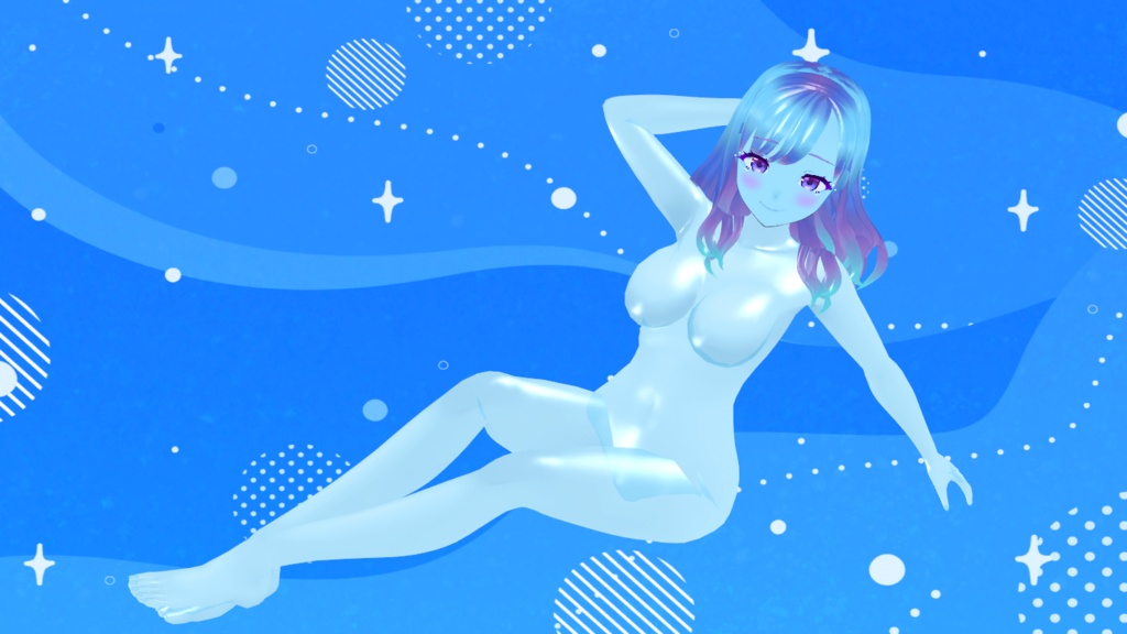 ''Jellico'' the slime girl - VRM model