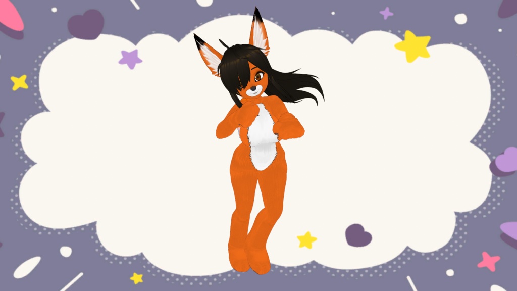 Female AnthroFox VRM model - battynator-store - 2/3