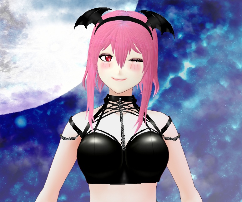 Strap Crop Top for VRoid Stable - 18 color pack