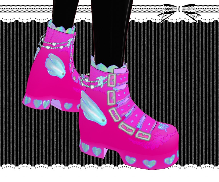 Cupid Boots for VRoid - 12 colors