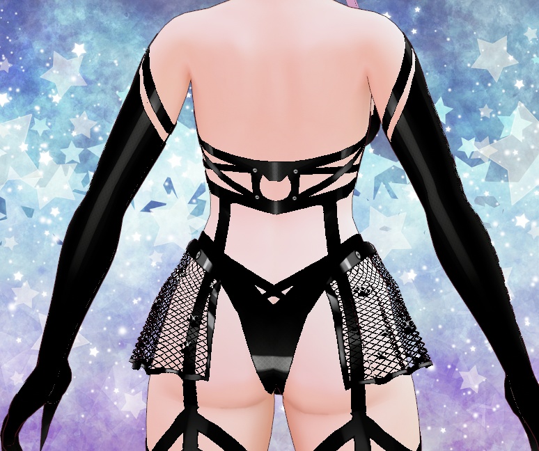 Sexy Kitty Set for VRoid - Assorted Colors