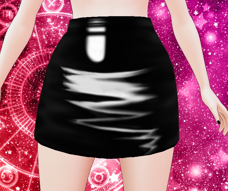 Latex Miniskirt for VRoid - 45 colors
