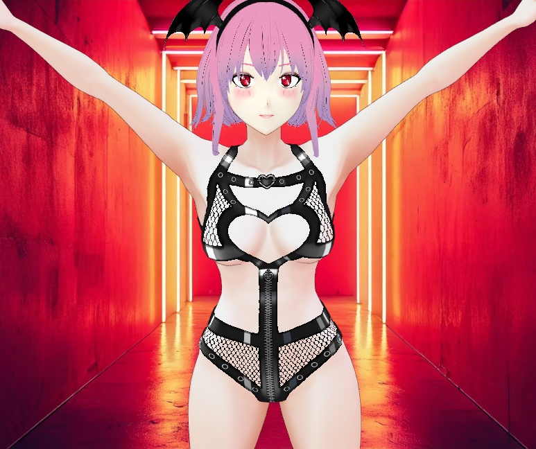 HollowHeart Bodysuit for VRoid - 30 colors