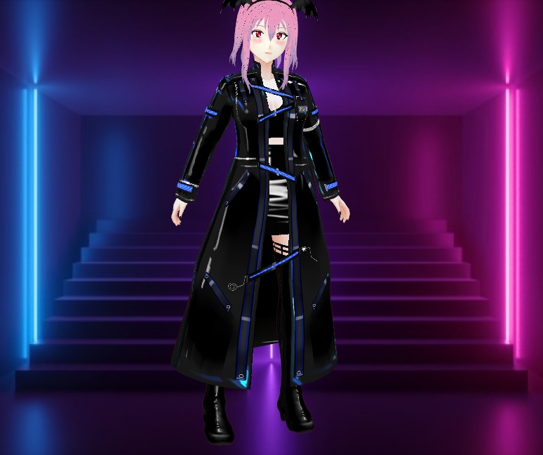 GhostPolice Coat for VRoid - 9 types