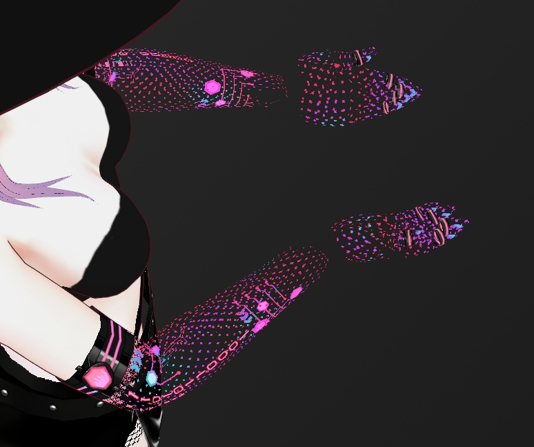 CyberArms for VRoid - 15 colors