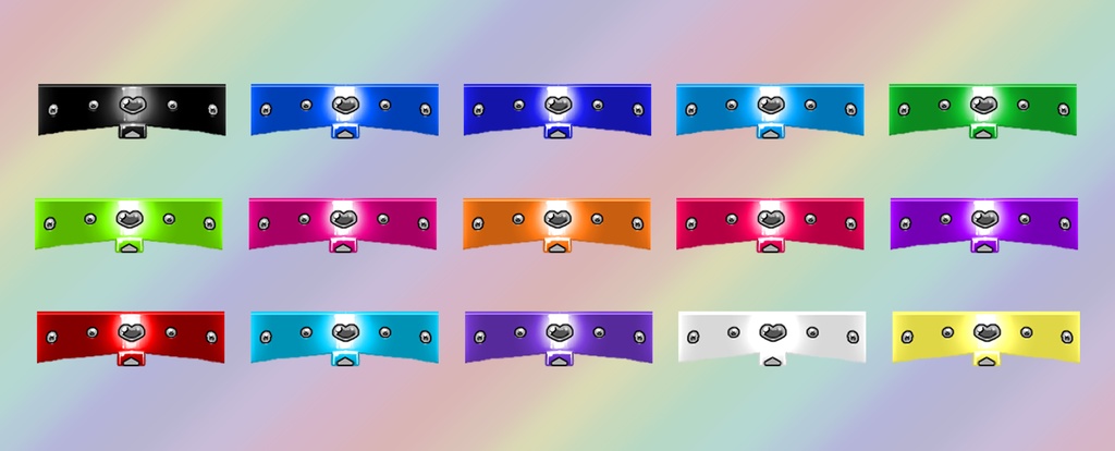 Handler Chestpiece for VRoid - 15 color set