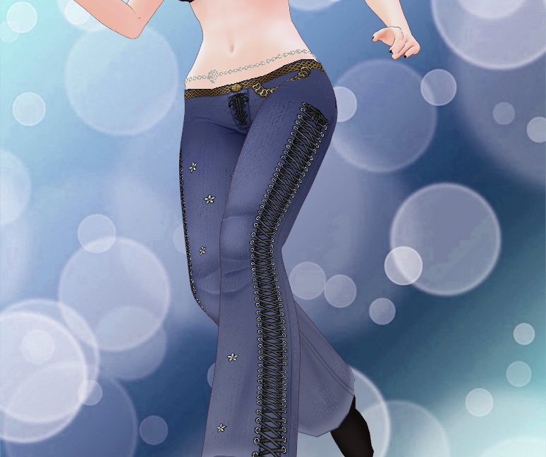 LowCut Jeans - 22 color and Deco set for VRoid