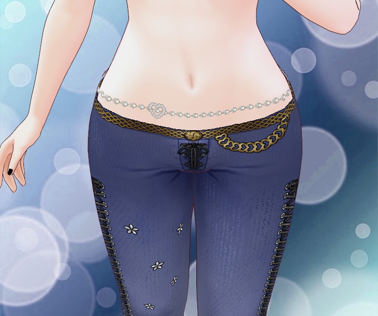 LowCut Jeans - 22 color and Deco set for VRoid