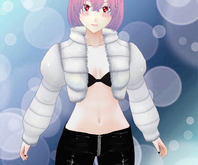 FluffyPuff Fur Jacket for VRoid - Up to 30 colors 